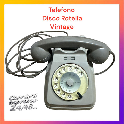 Telefono fisso vintage - a, disco