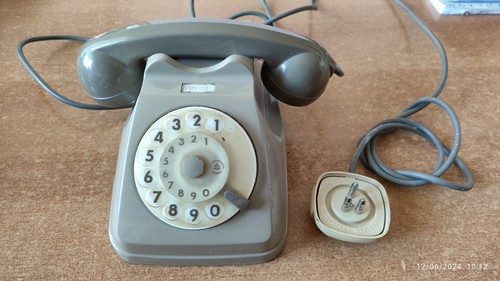 Telefono fisso vintage - telefono, a