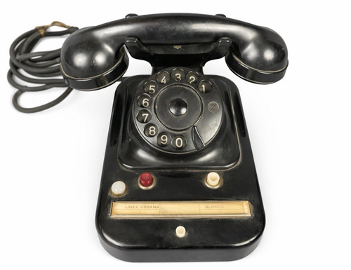 Telefono vintage rotella - telefono,