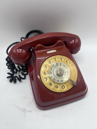 Telefono fisso vintage disco - telefono,