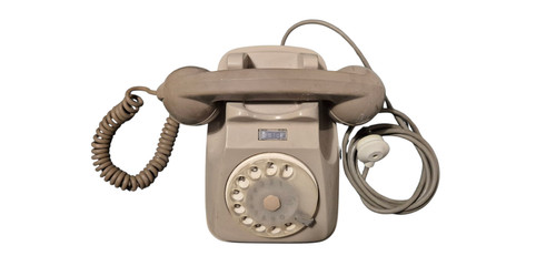 Telefono rotella grigio sip - telefono,