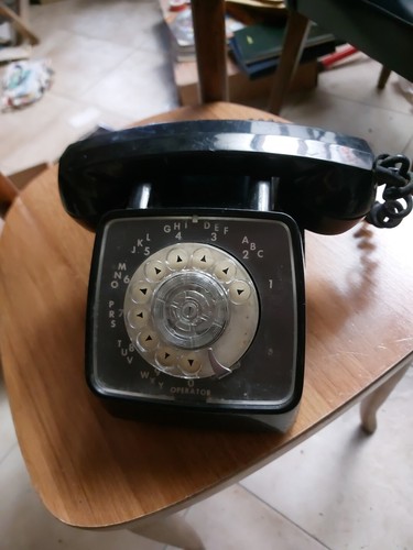 Telefono vintage rotella gte - telefono,