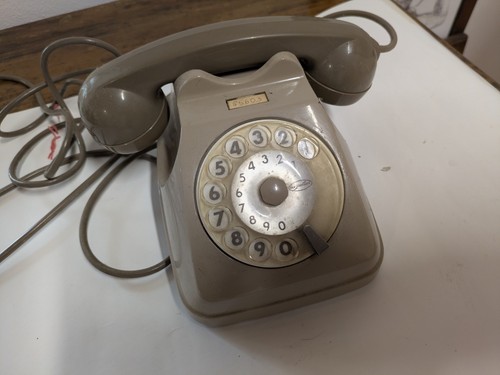 Telefono vintage sip bigrigio - telefono,