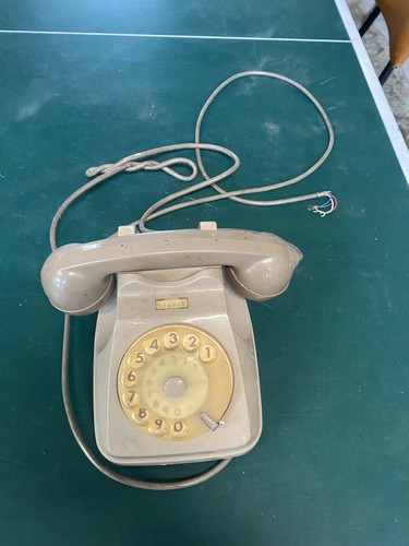 Telefono disco rotella vintage - telefono,