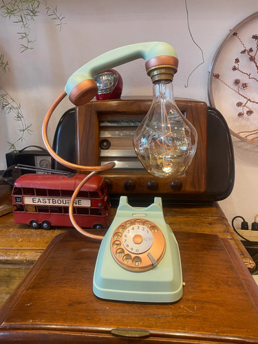 Telefono lampada accensione - telefono,