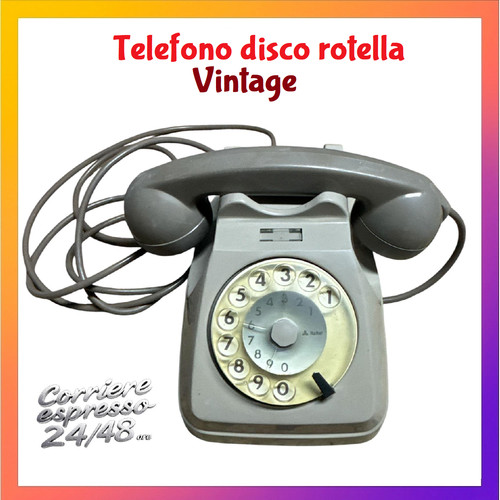 Telefono fisso vintage - telefono,