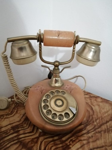 Telefono rotella vintage - telefono,