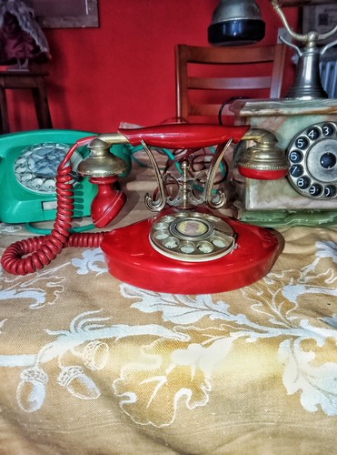 Telefono vintage rotella - a,