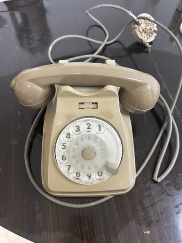 Telefono rotella grigio sip - telefono,