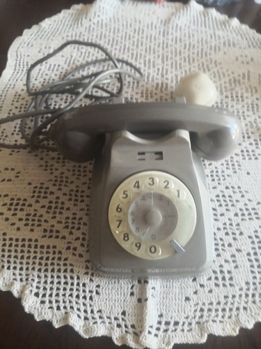 Telefono disco fisso vintage - disco,