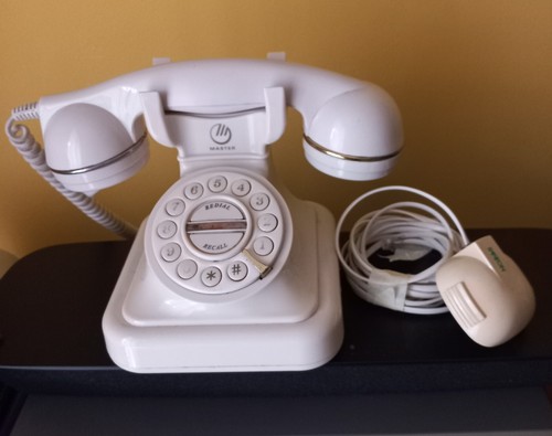 Telefono vintage color - color, crema