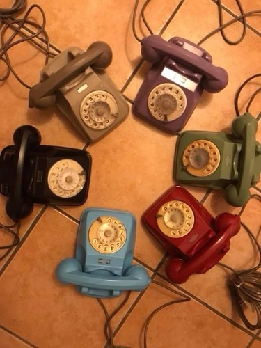 Telefono fisso vintage a - fisso,